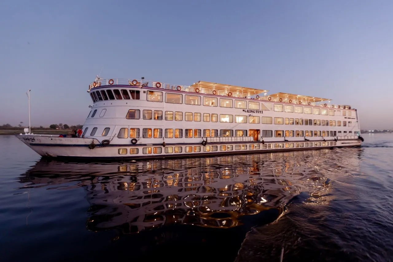 Exterior view of the MS King Tut I Nile Cruise Nile cruise ship